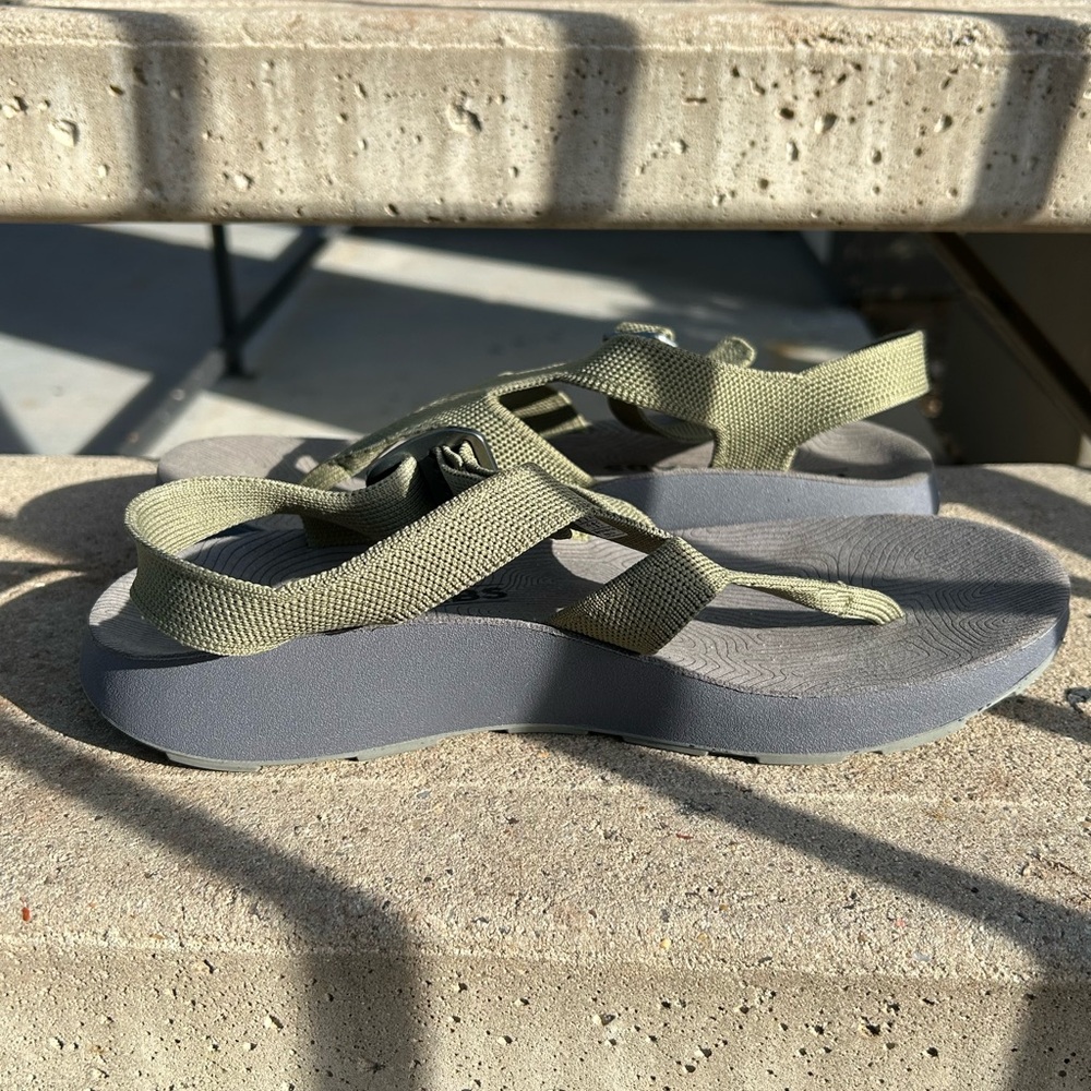 Tread Labs Sandals with Adjustable Straps Arch Support Men’s Size 9 GREEN - Picture 11 of 11